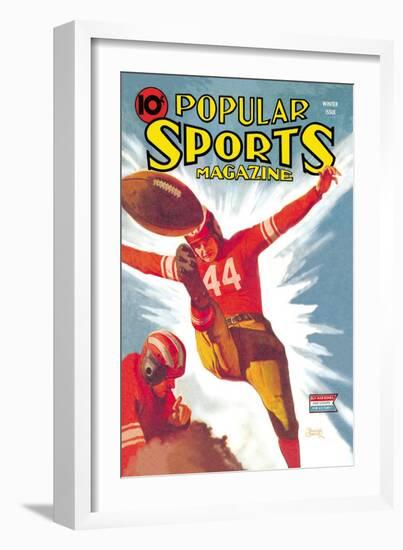 Popular Sports Magazine-null-Framed Art Print