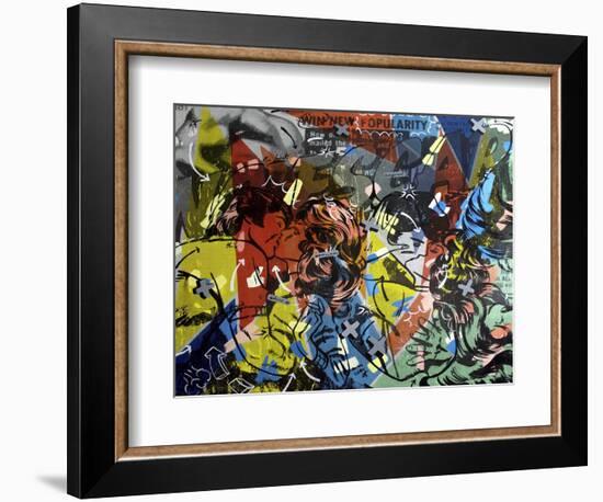 Popularity Everyone is Doing It-Dan Monteavaro-Framed Giclee Print