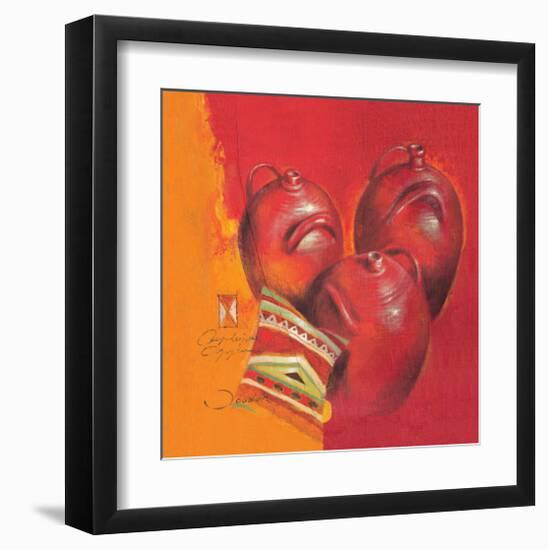 Por La Manana En Oaxaca-Joadoor-Framed Art Print