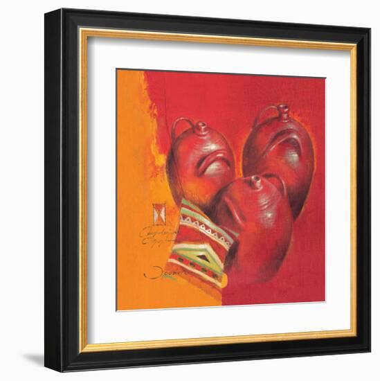 Por La Manana En Oaxaca-Joadoor-Framed Art Print