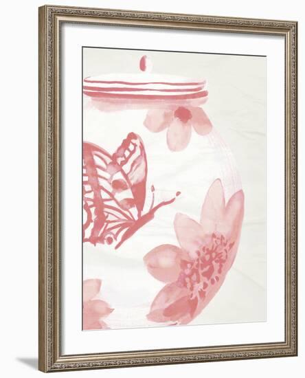 Porcelain Fencai II-Sandra Jacobs-Framed Giclee Print