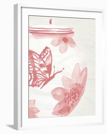 Porcelain Fencai II-Sandra Jacobs-Framed Giclee Print