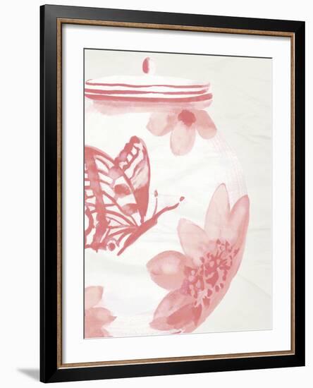 Porcelain Fencai II-Sandra Jacobs-Framed Giclee Print