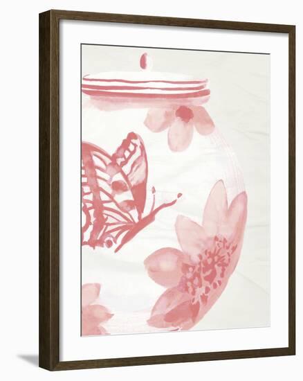 Porcelain Fencai II-Sandra Jacobs-Framed Giclee Print