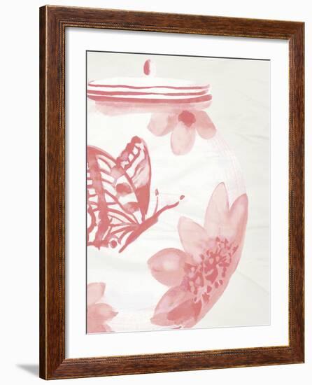 Porcelain Fencai II-Sandra Jacobs-Framed Giclee Print