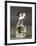 Porcelain Figurine of Young Tambourine Player, Paris Production-null-Framed Giclee Print