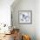 Porcelain Hummingbird-Asia Jensen-Framed Art Print displayed on a wall