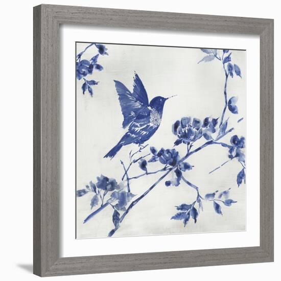 Porcelain Hummingbird-Asia Jensen-Framed Art Print