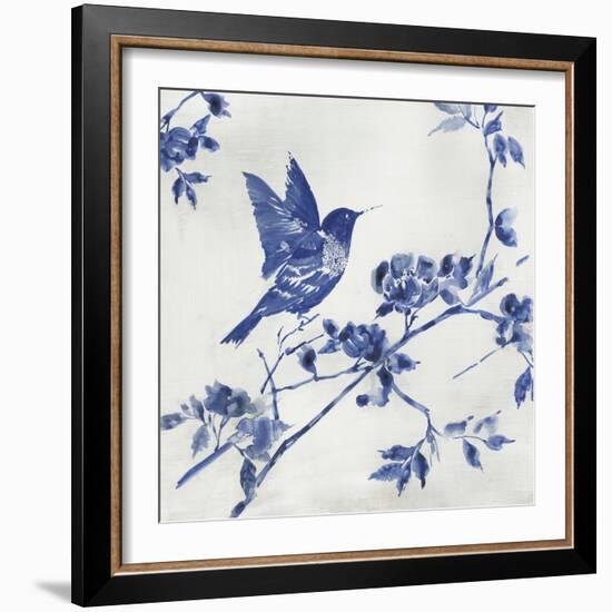 Porcelain Hummingbird-Asia Jensen-Framed Art Print