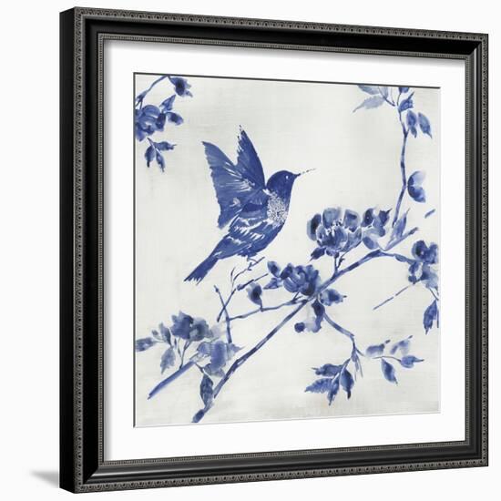 Porcelain Hummingbird-Asia Jensen-Framed Art Print