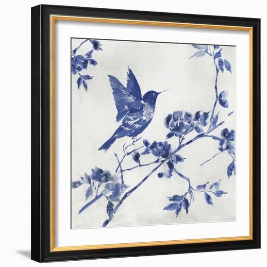 Porcelain Hummingbird-Asia Jensen-Framed Art Print