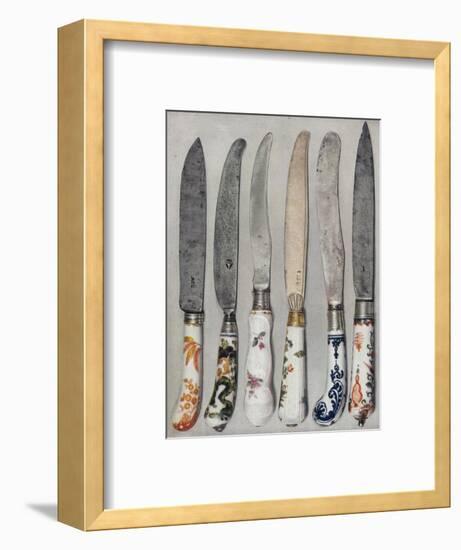 'Porcelain Knife Handles', 1912-Unknown-Framed Giclee Print