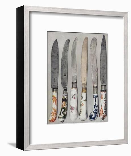 'Porcelain Knife Handles', 1912-Unknown-Framed Giclee Print