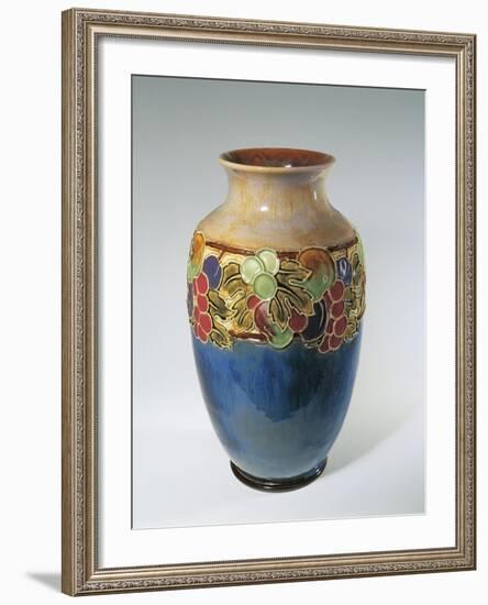 Porcelain Royal Doulton Vase-null-Framed Giclee Print