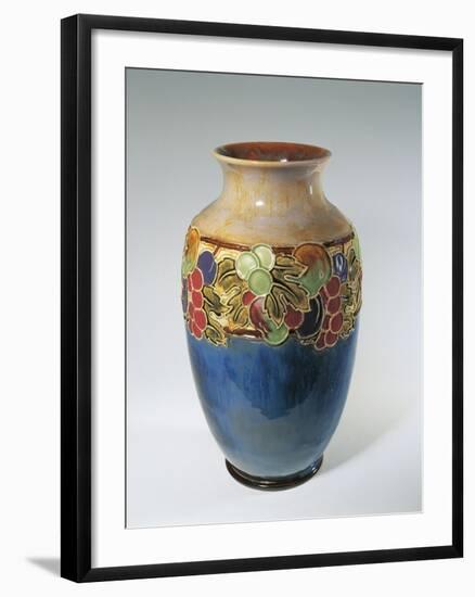 Porcelain Royal Doulton Vase-null-Framed Giclee Print