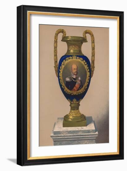 'Porcelain Vase', 1863-Robert Dudley-Framed Giclee Print