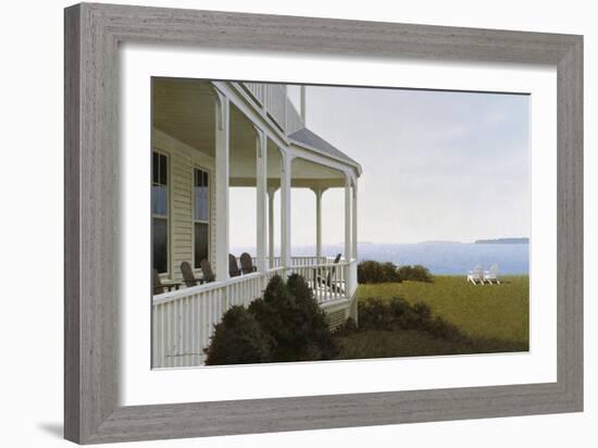 Porch 2-Zhen-Huan Lu-Framed Giclee Print