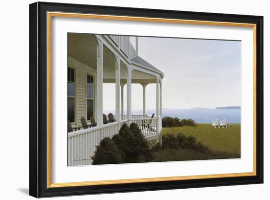 Porch 2-Zhen-Huan Lu-Framed Giclee Print