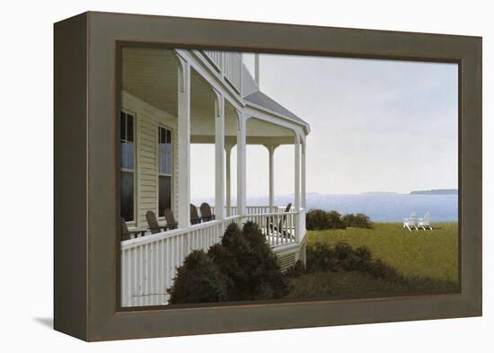 Porch 2-Zhen-Huan Lu-Framed Premier Image Canvas