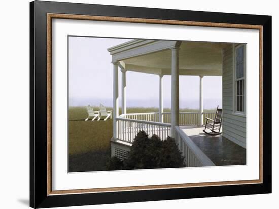 Porch Chairs-Zhen-Huan Lu-Framed Giclee Print