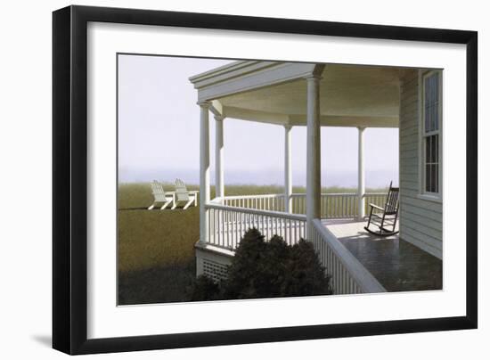 Porch Chairs-Zhen-Huan Lu-Framed Giclee Print