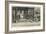 Porch of the Ikuta Temple, Kobe, Japan-Charles Edwin Fripp-Framed Premium Giclee Print