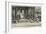 Porch of the Ikuta Temple, Kobe, Japan-Charles Edwin Fripp-Framed Premium Giclee Print