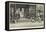 Porch of the Ikuta Temple, Kobe, Japan-Charles Edwin Fripp-Framed Premier Image Canvas