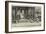 Porch of the Ikuta Temple, Kobe, Japan-Charles Edwin Fripp-Framed Giclee Print