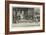 Porch of the Ikuta Temple, Kobe, Japan-Charles Edwin Fripp-Framed Giclee Print