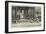 Porch of the Ikuta Temple, Kobe, Japan-Charles Edwin Fripp-Framed Giclee Print