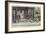 Porch of the Ikuta Temple, Kobe, Japan-Charles Edwin Fripp-Framed Giclee Print