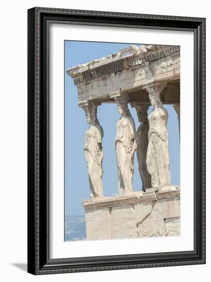 Porch of the Maidens, Erechtheion, Acropolis, Athens, Greece, Europe-Jim Engelbrecht-Framed Photographic Print