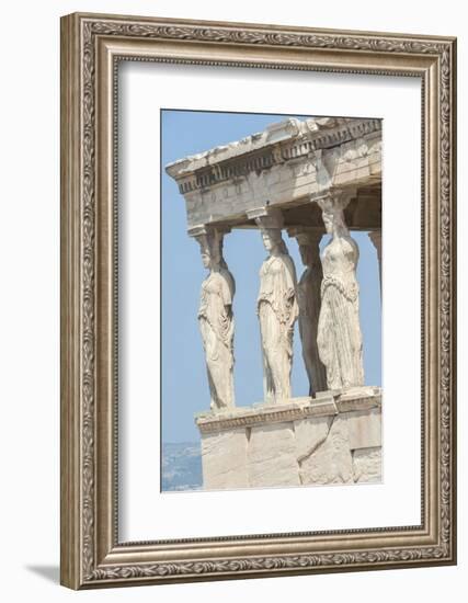 Porch of the Maidens, Erechtheion, Acropolis, Athens, Greece, Europe-Jim Engelbrecht-Framed Photographic Print