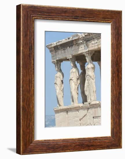 Porch of the Maidens, Erechtheion, Acropolis, Athens, Greece, Europe-Jim Engelbrecht-Framed Photographic Print