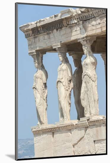 Porch of the Maidens, Erechtheion, Acropolis, Athens, Greece, Europe-Jim Engelbrecht-Mounted Photographic Print