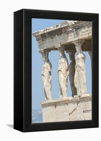 Porch of the Maidens, Erechtheion, Acropolis, Athens, Greece, Europe-Jim Engelbrecht-Framed Premier Image Canvas