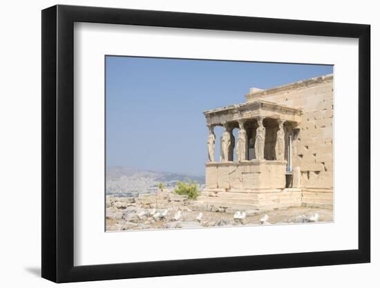 Porch of the Maidens, Erechtheion, Acropolis, Athens, Greece-Lisa S. Engelbrecht-Framed Photographic Print