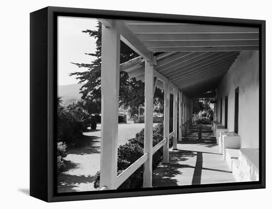 Porch of the Old Custom House-GE Kidder Smith-Framed Premier Image Canvas