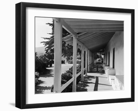 Porch of the Old Custom House-GE Kidder Smith-Framed Photographic Print