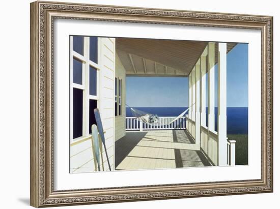 Porch Shadows-Zhen-Huan Lu-Framed Giclee Print