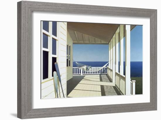 Porch Shadows-Zhen-Huan Lu-Framed Giclee Print