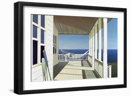 Porch Shadows-Zhen-Huan Lu-Framed Giclee Print