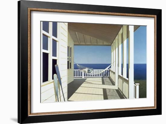 Porch Shadows-Zhen-Huan Lu-Framed Giclee Print