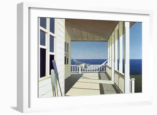 Porch Shadows-Zhen-Huan Lu-Framed Giclee Print