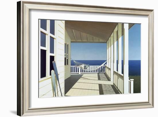 Porch Shadows-Zhen-Huan Lu-Framed Giclee Print