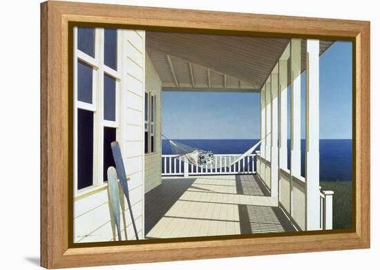 Porch Shadows-Zhen-Huan Lu-Framed Premier Image Canvas