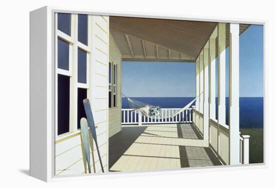 Porch Shadows-Zhen-Huan Lu-Framed Premier Image Canvas