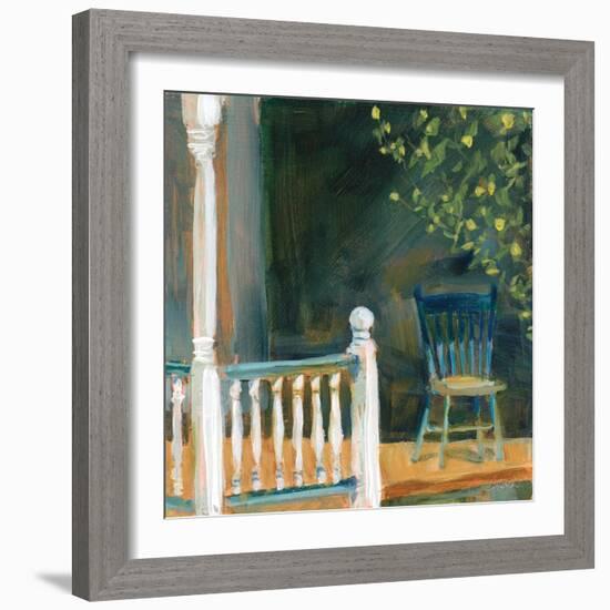 Porch Shadows-Sue Schlabach-Framed Art Print