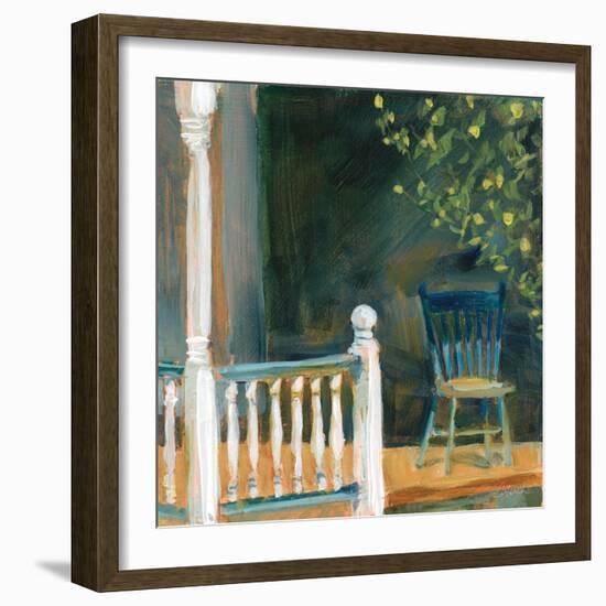 Porch Shadows-Sue Schlabach-Framed Art Print